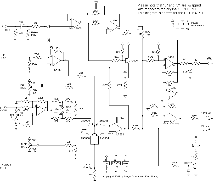 electro-music.com | Schematics Dual Slope Generator