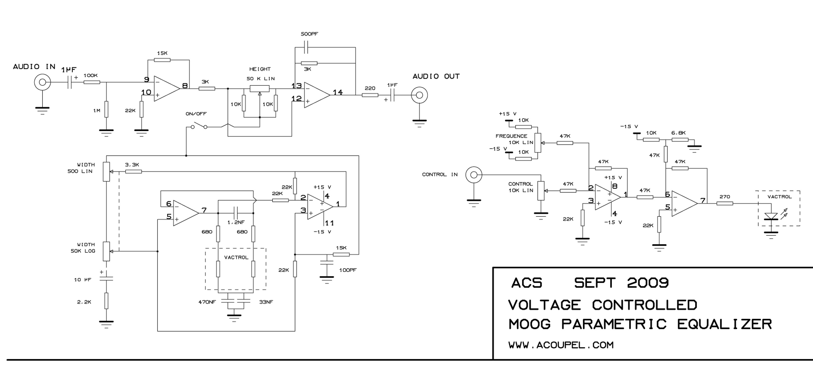 Parametric Equalizer Schematic Diagram Iot Wiring Diagram 2380