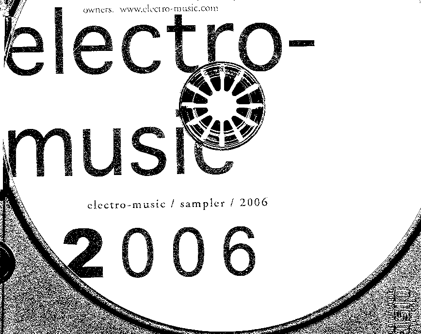 electro-music 2006 sampler