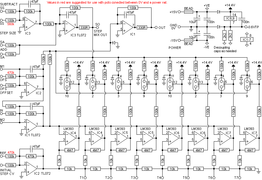 electro-music.com wiki | Schematics / Modulo Magic By Ken Stone