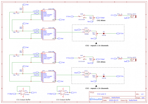 16 Step Sequencer w Clock CV by NuttyMonk - CV2 + 3.png