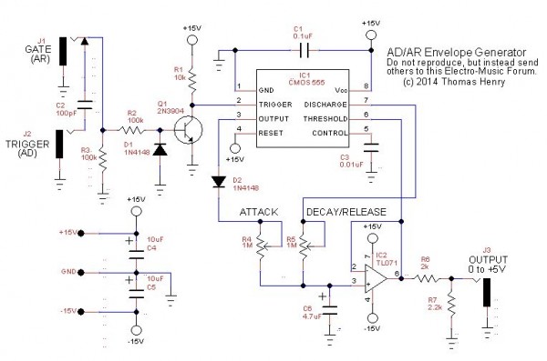 Electro Music Com View Topic An Easy Ad Envelope Generator