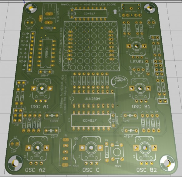 NANDulator + mini 8x8 LED scope - 3D PCB render.jpg