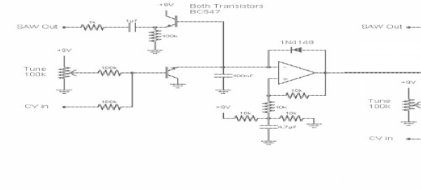 op amp voltage controlled oscillator