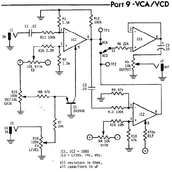 electro-music.com :: View topic - CA3080 VCA design