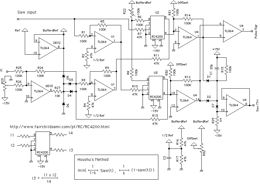 electro-music.com wiki | Schematics / Wave Morph Circuit